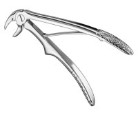 DENTAL EXTRACTING FORCEPS KLEIN, extracting forceps for children, diamond