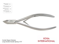 Cuticle Nipper Long Handle Double Spring