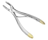 DENTAL EXTRACTING FORCEPS KLEIN, extracting forceps for children, diamond