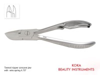 Toenail Nipper Curved Jaw Barrel Spring Size: 12cm and 13cm