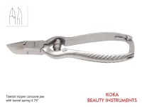 Toenail Nipper Curved Jaw Barrel Spring Size: 12cm and 13cm