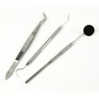 DENTAL INSTRUMENTS BASIC KIT 3 PCS