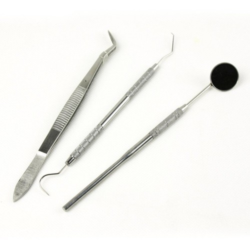 DENTAL INSTRUMENTS BASIC KIT 3 PCS